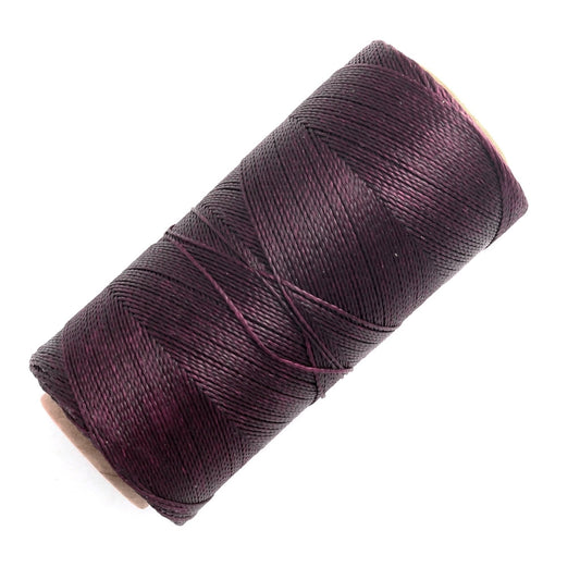 Linhasita Makramee-Garn 0,75mm Kirsch-Schwarz